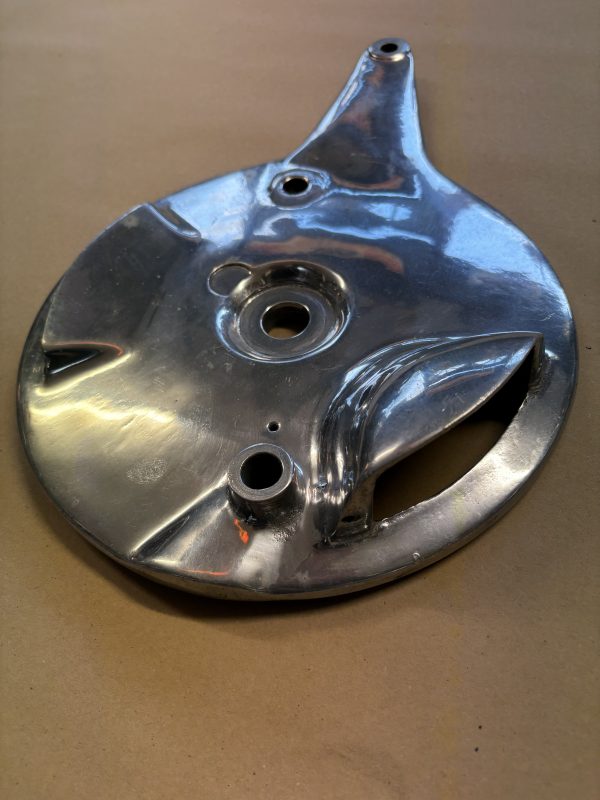 Triumph 1957 Air Scoop Brake Plate W1255 - Image 3